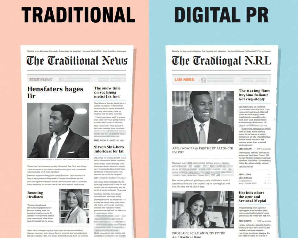 Traditional PR vs Digital PR
